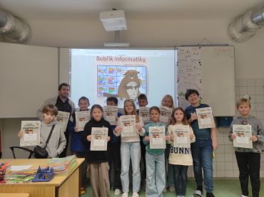 Foto k aktualitě Bobřík informatiky 