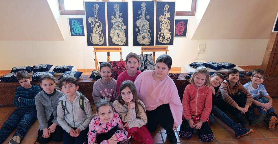 Vánoční výstava modrotisku Evy Horákové