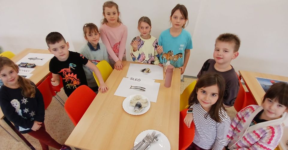 Zážitková pedagogika v prvouce - ochutnávka mořských ryb