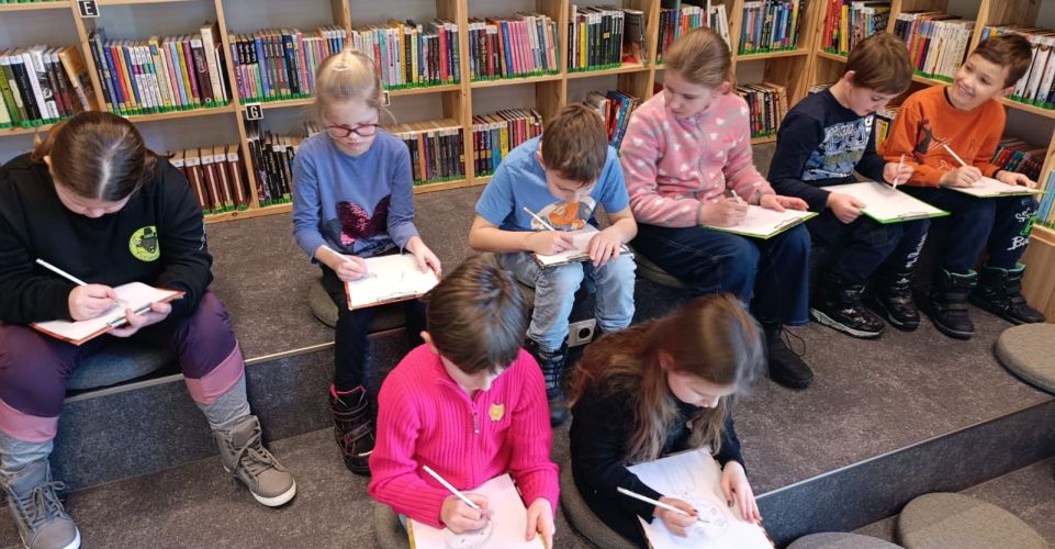 Beseda v knihovně - 3. ročník 