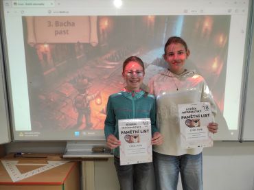 Foto k aktualitě Úspěch v jarním testu Bobříka informatiky