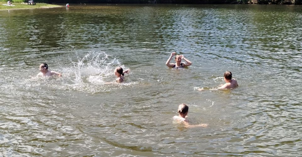 5. třída na posledním výletě